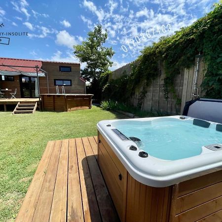 Myinsolite - Tiny-House, Jacuzzi, Brasero, Piscine Aigues-Mortes Eksteriør billede