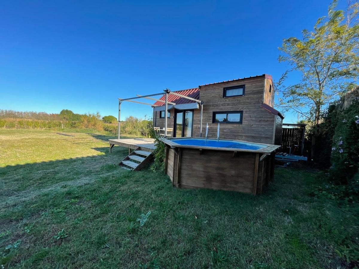 Myinsolite - Tiny-House, Jacuzzi, Brasero, Piscine Aigues-Mortes Eksteriør billede