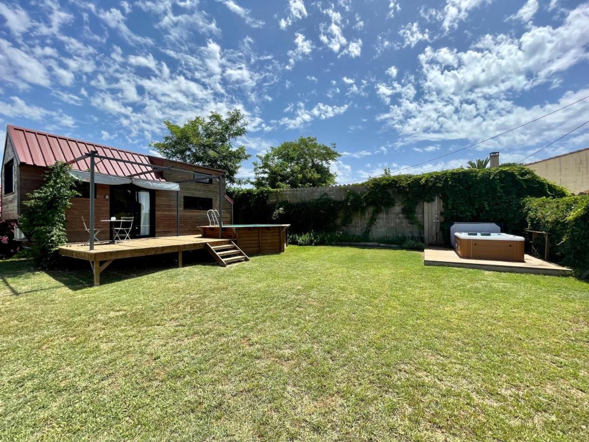 Myinsolite - Tiny-House, Jacuzzi, Brasero, Piscine Aigues-Mortes Eksteriør billede