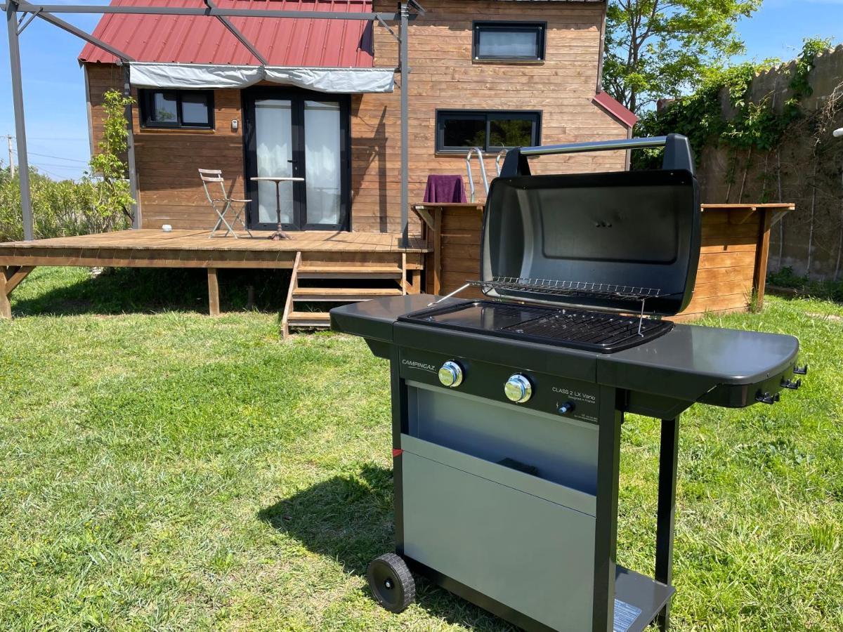 Myinsolite - Tiny-House, Jacuzzi, Brasero, Piscine Aigues-Mortes Eksteriør billede